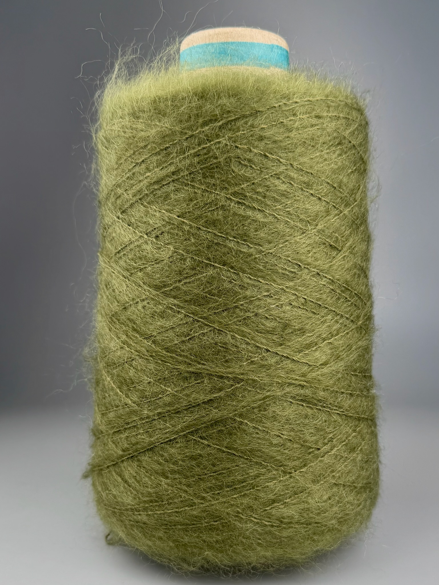 Sesia Eiffel – Fil Kid Mohair et Soie Mulberry 300m/100g Vert 4562 photo 2